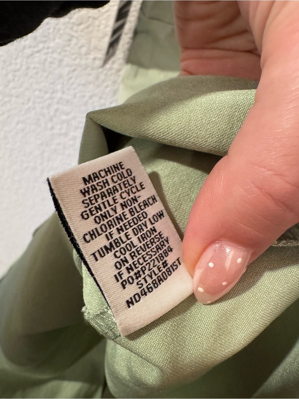 Steve Madden Sage Green Puff Sleeve Mini Dress | Cottagecore & Clean Girl - Picture 11 of 11